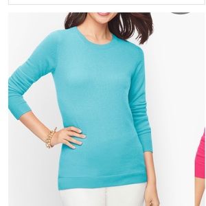 Talbots xl blue pure cashmere blue sweater! Brand new !